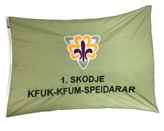 Banner med gruppenavn (bestillingsvare)