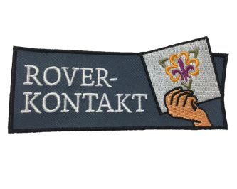 Roverkontakt brodert merke